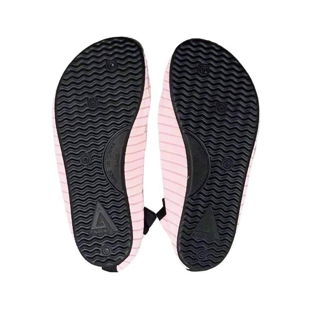 Girls Pink Water Shoes Aqua Socks Kids Size 3-4 EU 34/35
